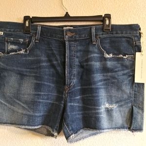 Citizens of Humanity denim jean women's shorts. 32